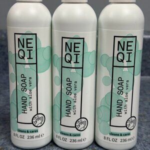 NEQI Hand Soap 8fl oz LOT OF 3 NEW!!